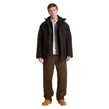 Vintage Black - Pack Shot - Timberland Mens Cotton Coach Jacket
