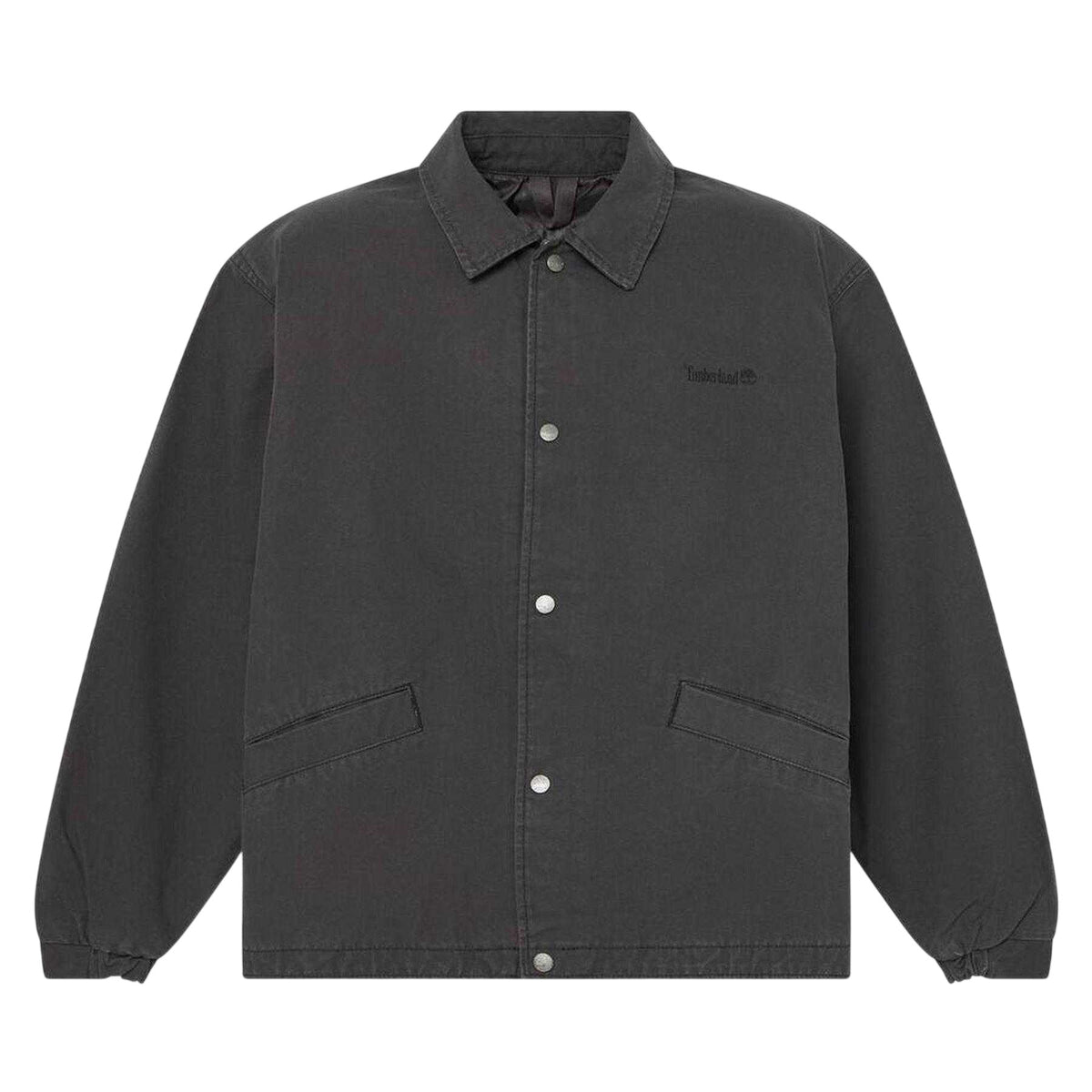 Vintage Black - Front - Timberland Mens Cotton Coach Jacket