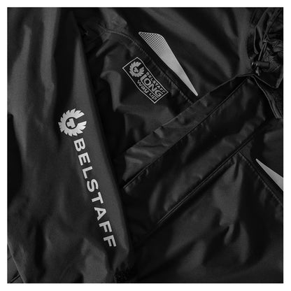 Black - Side - Belstaff Mens Long Way Up Waterproof Jacket