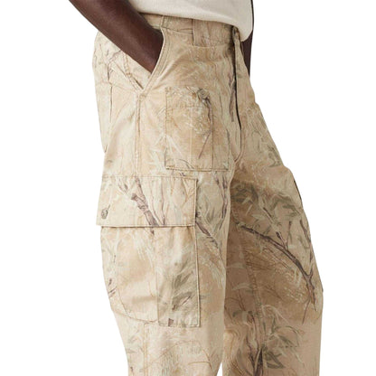 Grass Green-Camouflage Green - Side - Levis Mens Parachute Camo Cargo Trousers