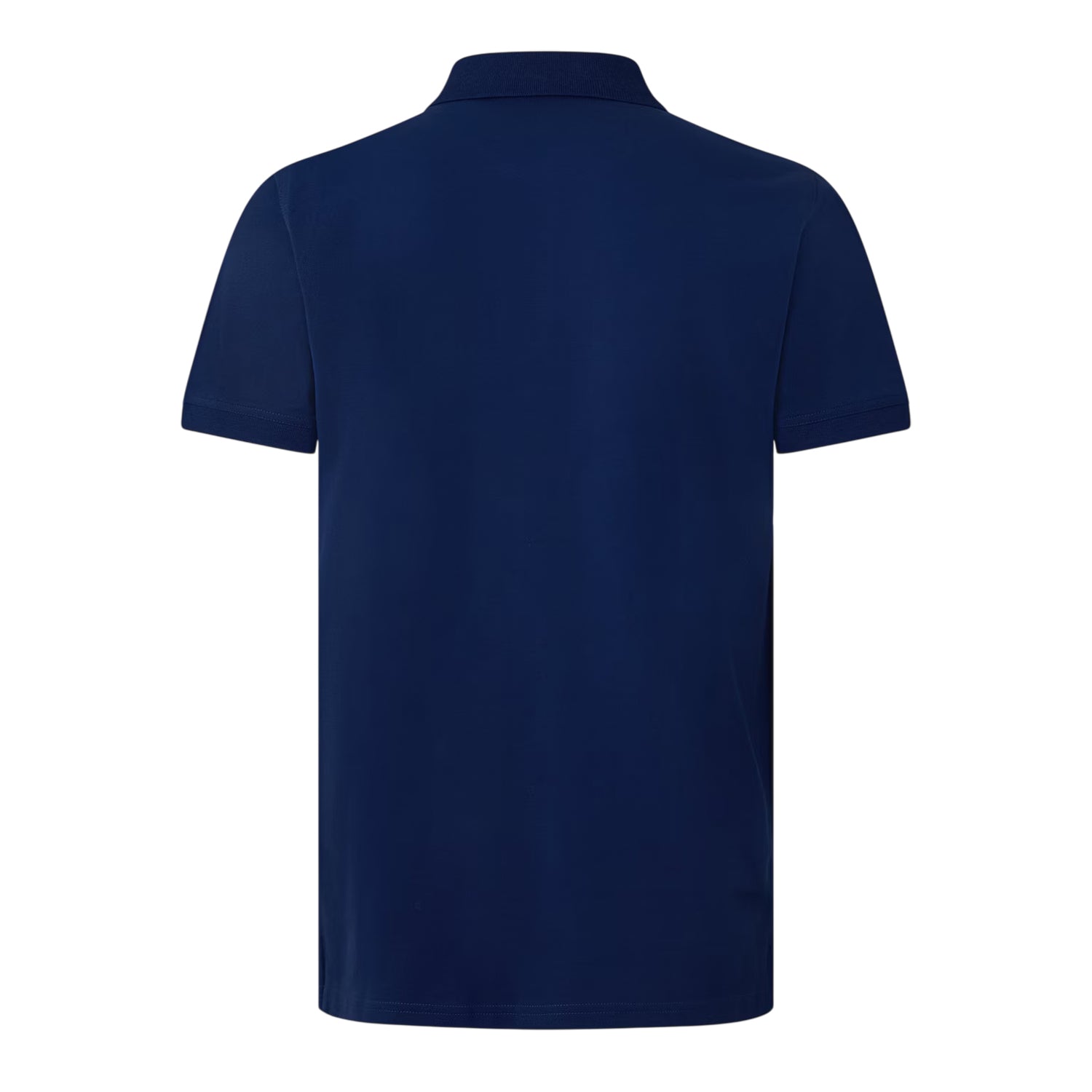 Navy-Pink - Back - Gant Mens Rugger Polo Shirt