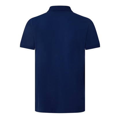 Navy-Pink - Back - Gant Mens Rugger Polo Shirt