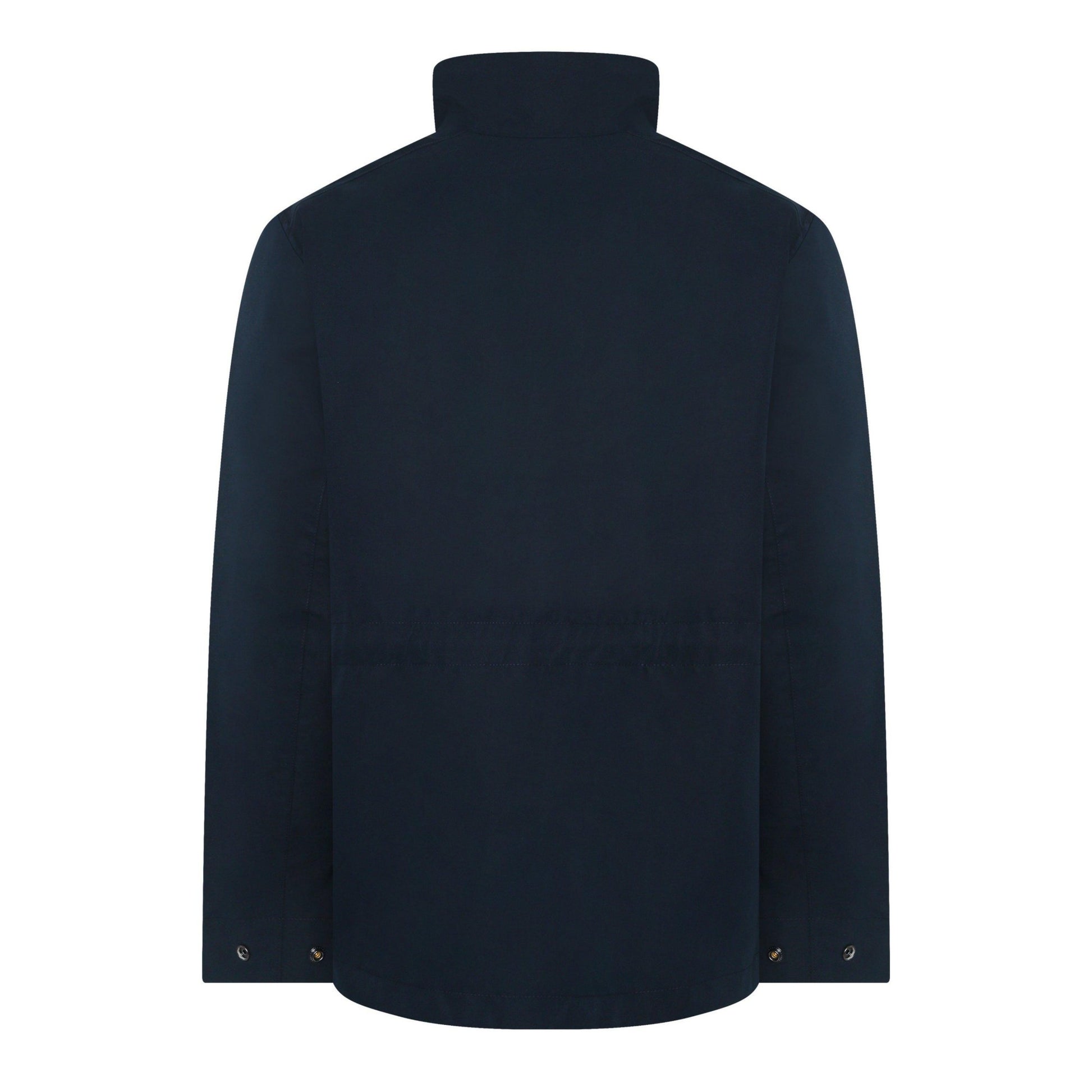 Dark Sapphire - Back - Timberland Mens Weston Plain 4 Pockets Field Jacket