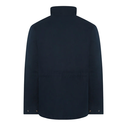 Dark Sapphire - Back - Timberland Mens Weston Plain 4 Pockets Field Jacket