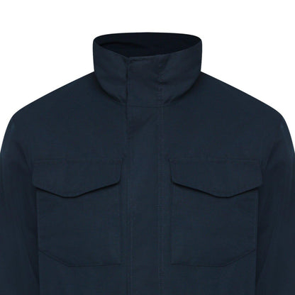 Dark Sapphire - Side - Timberland Mens Weston Plain 4 Pockets Field Jacket