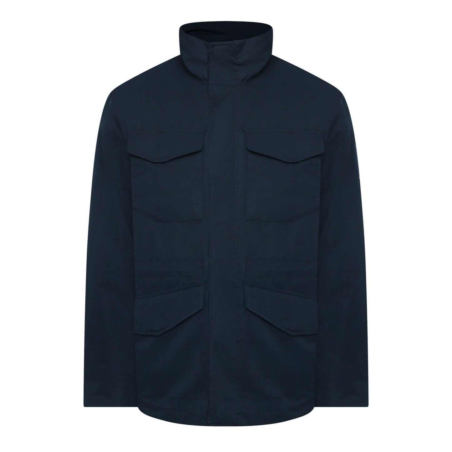 Dark Sapphire - Front - Timberland Mens Weston Plain 4 Pockets Field Jacket