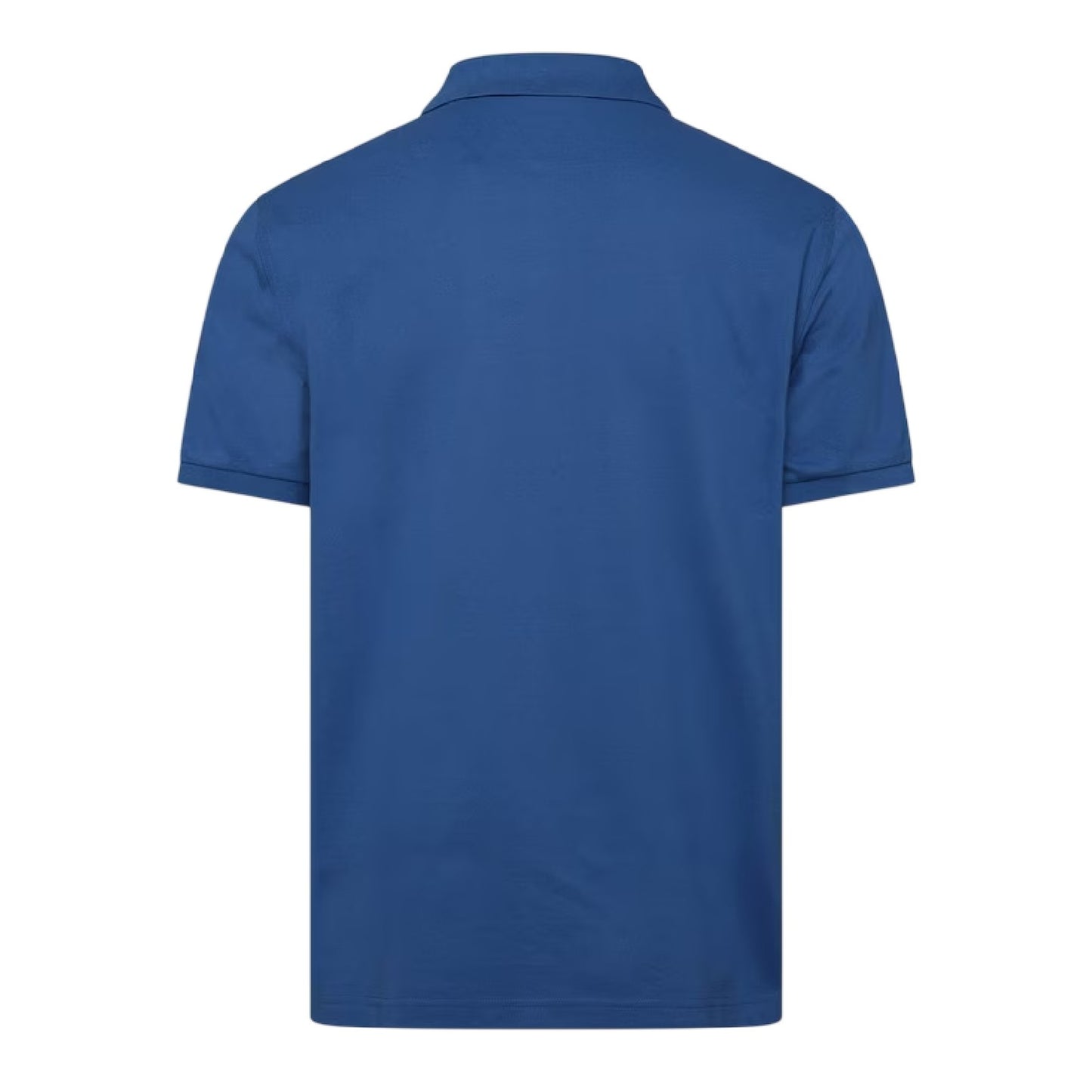 Blue - Back - Gant Mens Classic Regular Short-Sleeved Polo Shirt