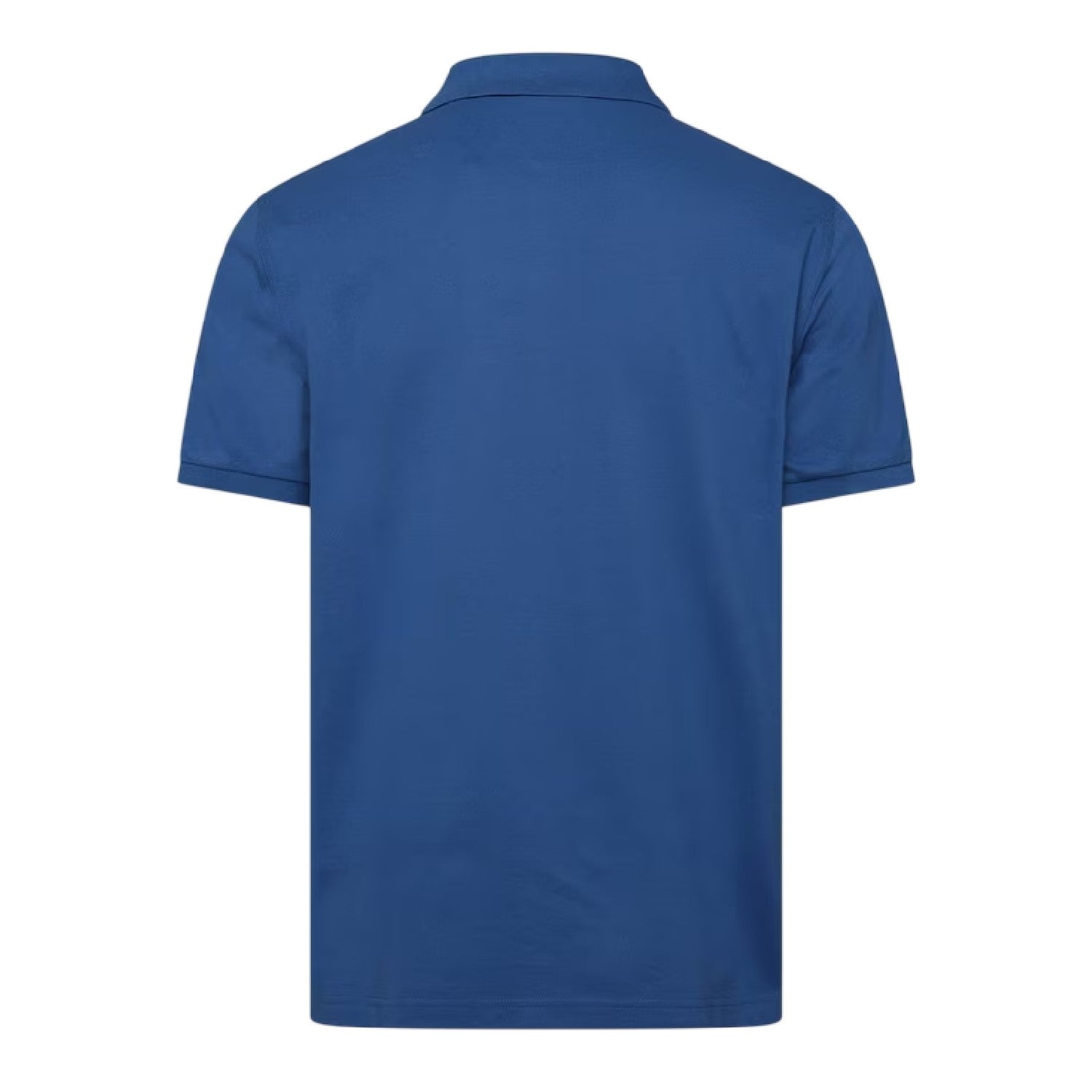 Blue - Back - Gant Mens Classic Regular Short-Sleeved Polo Shirt