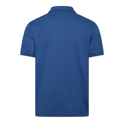 Blue - Back - Gant Mens Classic Regular Short-Sleeved Polo Shirt