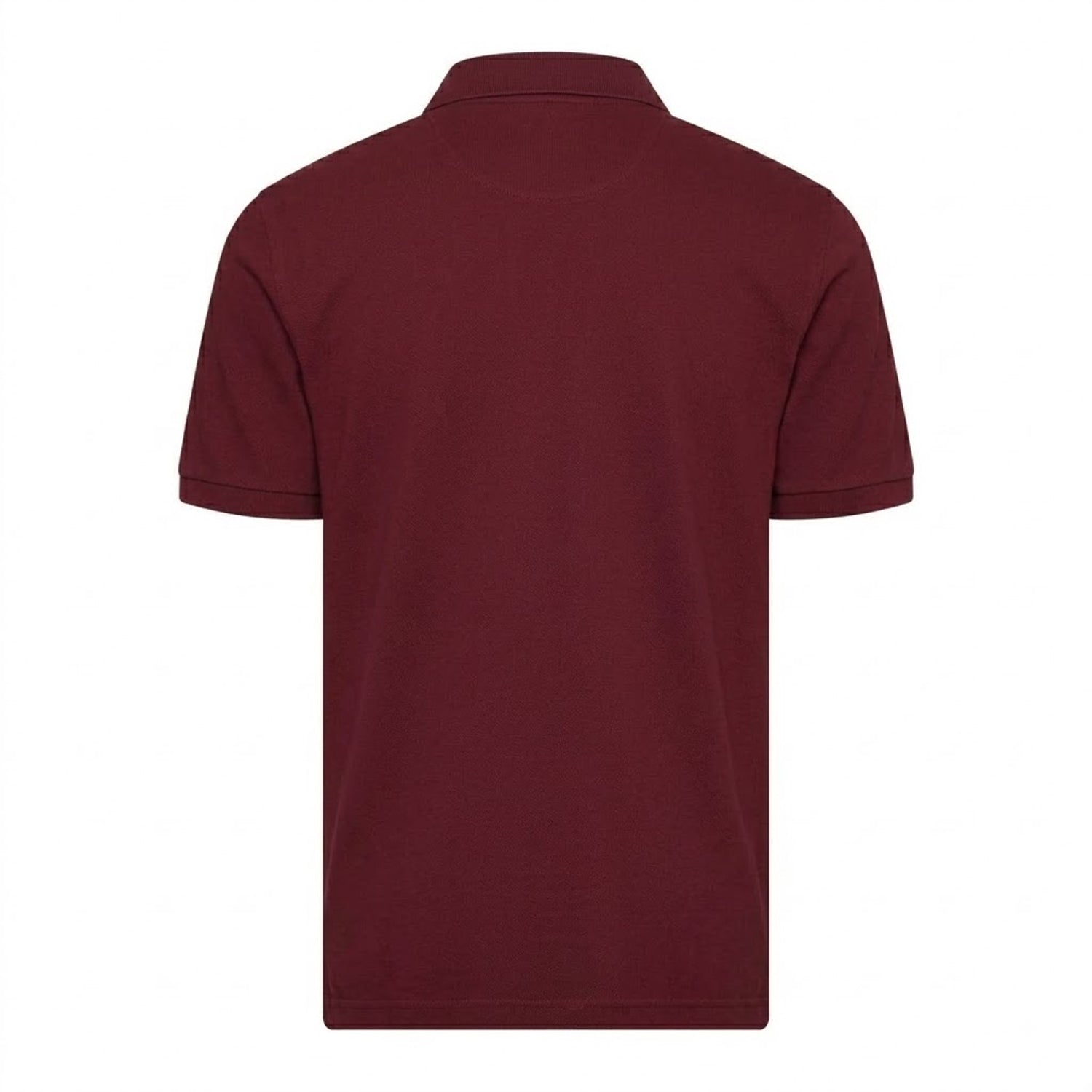 Wine Red - Back - Gant Mens Embroidered Logo Polo Shirt