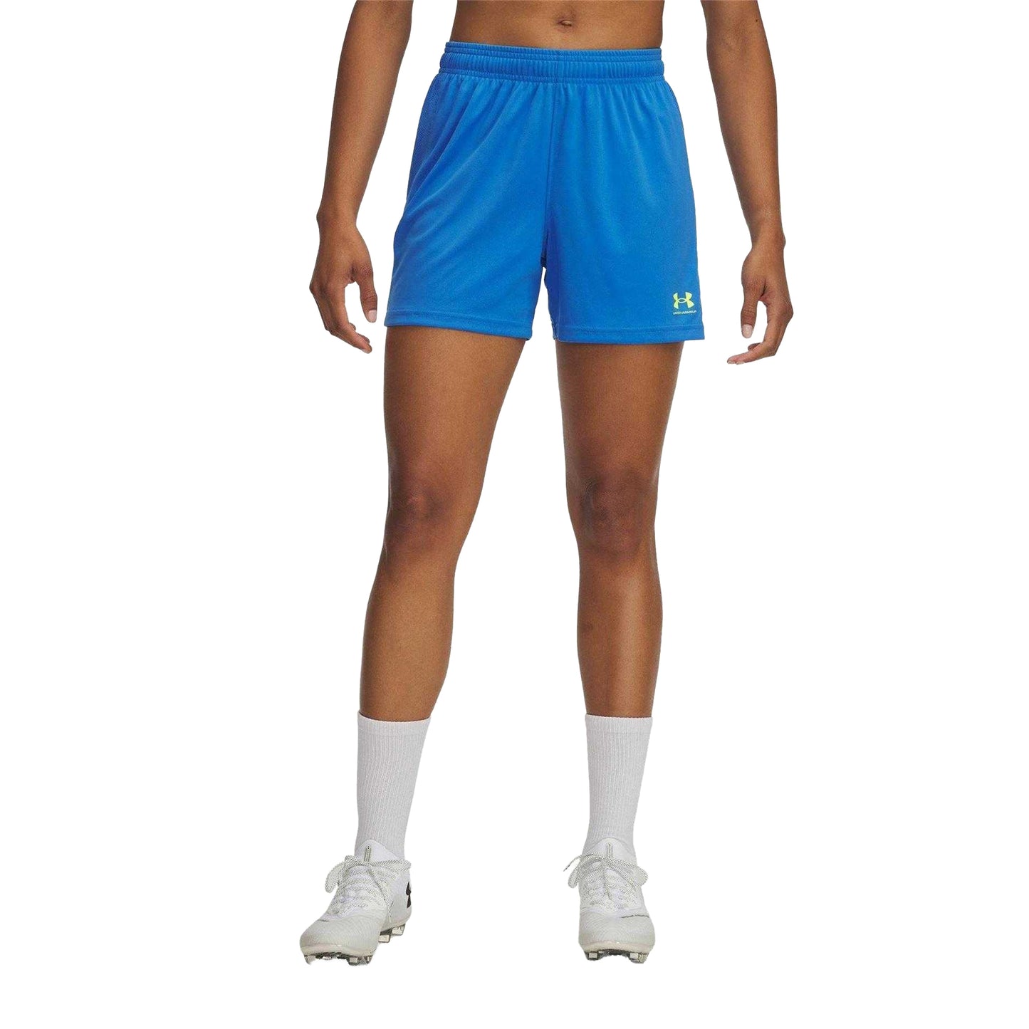 Blue - Front - Under Armour Womens-Ladies Football Shorts