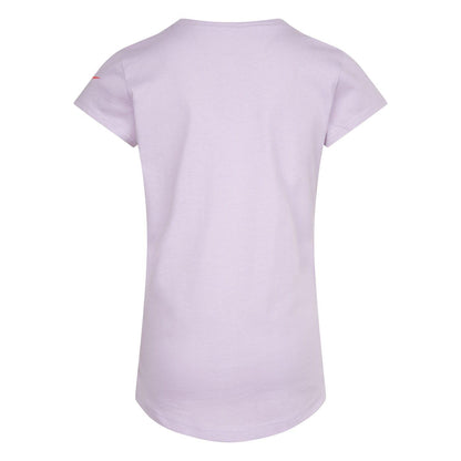 Purple - Back - Nike Girls Summer Daze Pill Swoosh T-Shirt