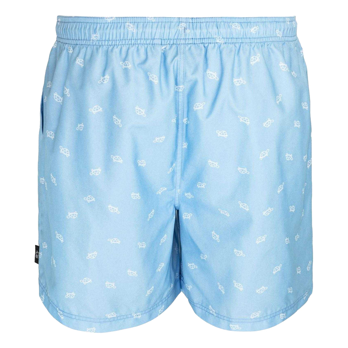 Blue - Back - Hot Tuna Unisex Adult Turtle Swim Shorts