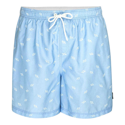 Blue - Front - Hot Tuna Unisex Adult Turtle Swim Shorts