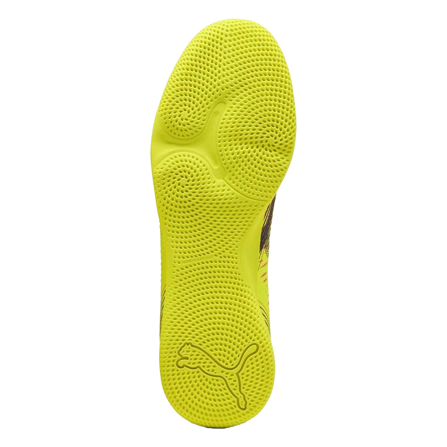 Yellow - Pack Shot - Puma Unisex Adult Future 8 Play It Indoor Football Shoes