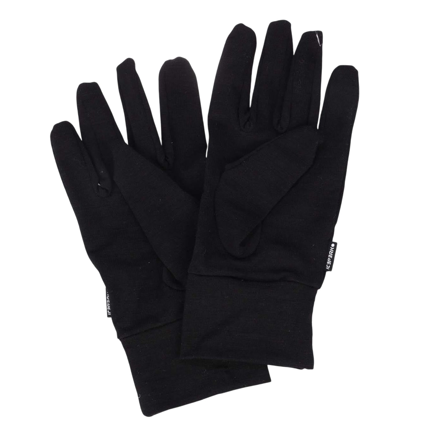 Black - Back - Icepeak Unisex Adult Harbert Gloves