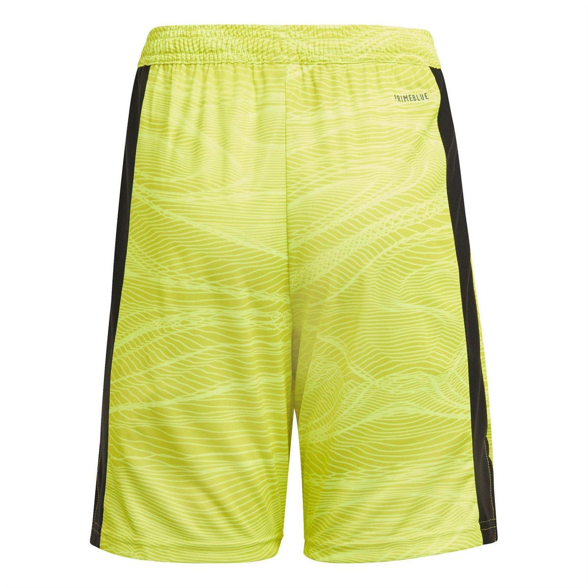 Acid Yellow - Back - Adidas Childrens-Kids Con Football Goalkeeper Shorts
