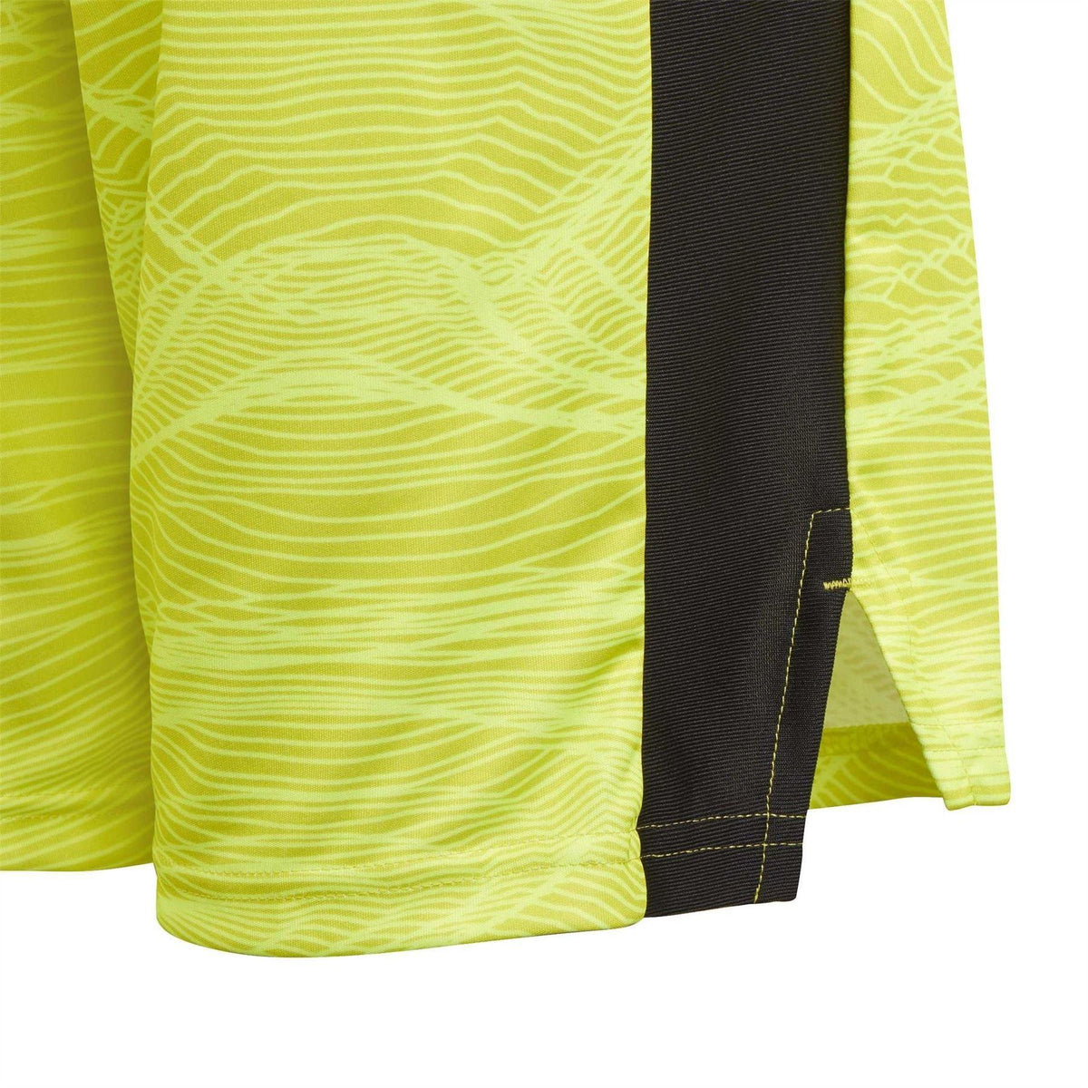 Acid Yellow - Pack Shot - Adidas Childrens-Kids Con Football Goalkeeper Shorts