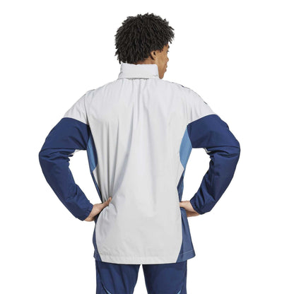 Grey - Back - Adidas Mens Arsenal FC Jacket