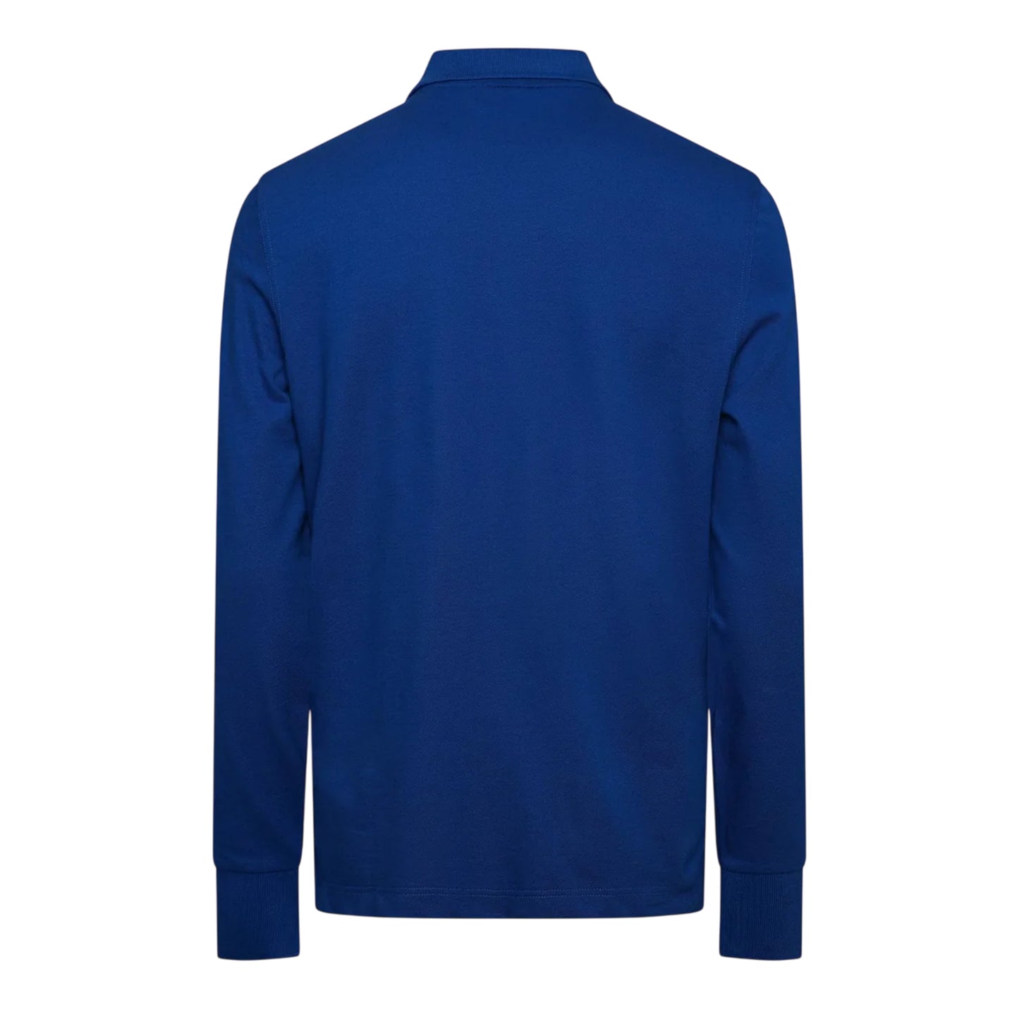 College Navy - Back - Gant Mens Embroidered Logo Long-Sleeved Polo Shirt
