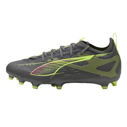 Silver - Back - Puma Childrens-Kids Ultra 5 Pro Firm Ground Football Boots