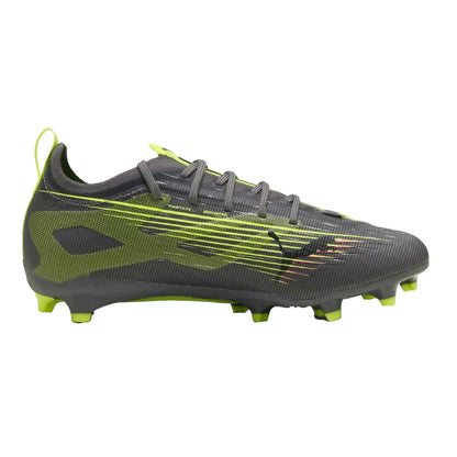 Silver - Front - Puma Childrens-Kids Ultra 5 Pro Firm Ground Football Boots