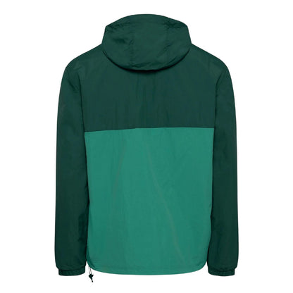 Green - Back - Adidas Mens Originals Terrace Woven Hooded Jacket