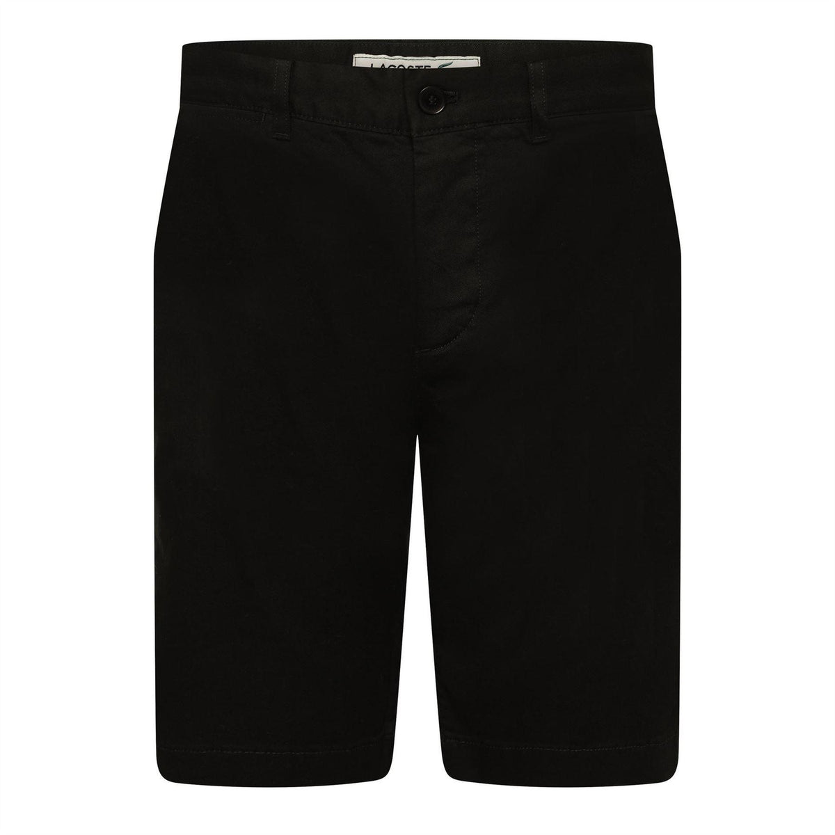 Black - Front - Lacoste Mens Chino Shorts