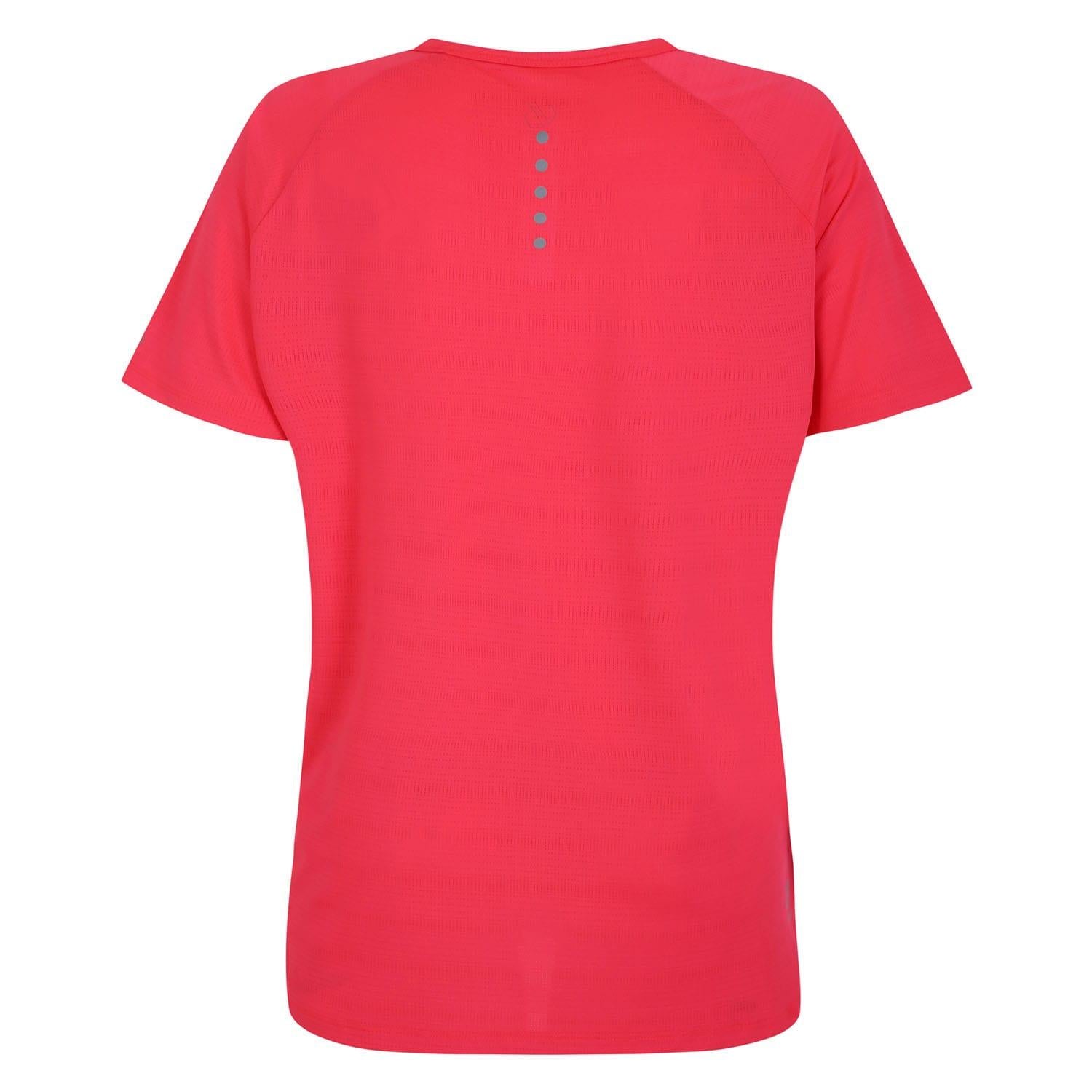 Neon Pink - Back - Dare 2B Womens-Ladies Gravitate Workout T-Shirt
