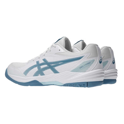White - Back - Asics Mens Gel Task Cushioned Handball Trainers