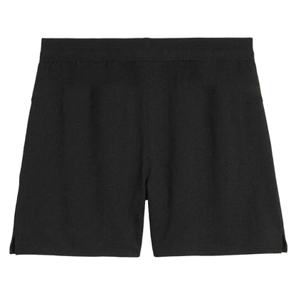 Black-Silver - Back - Puma Womens-Ladies Teamcup Football Shorts