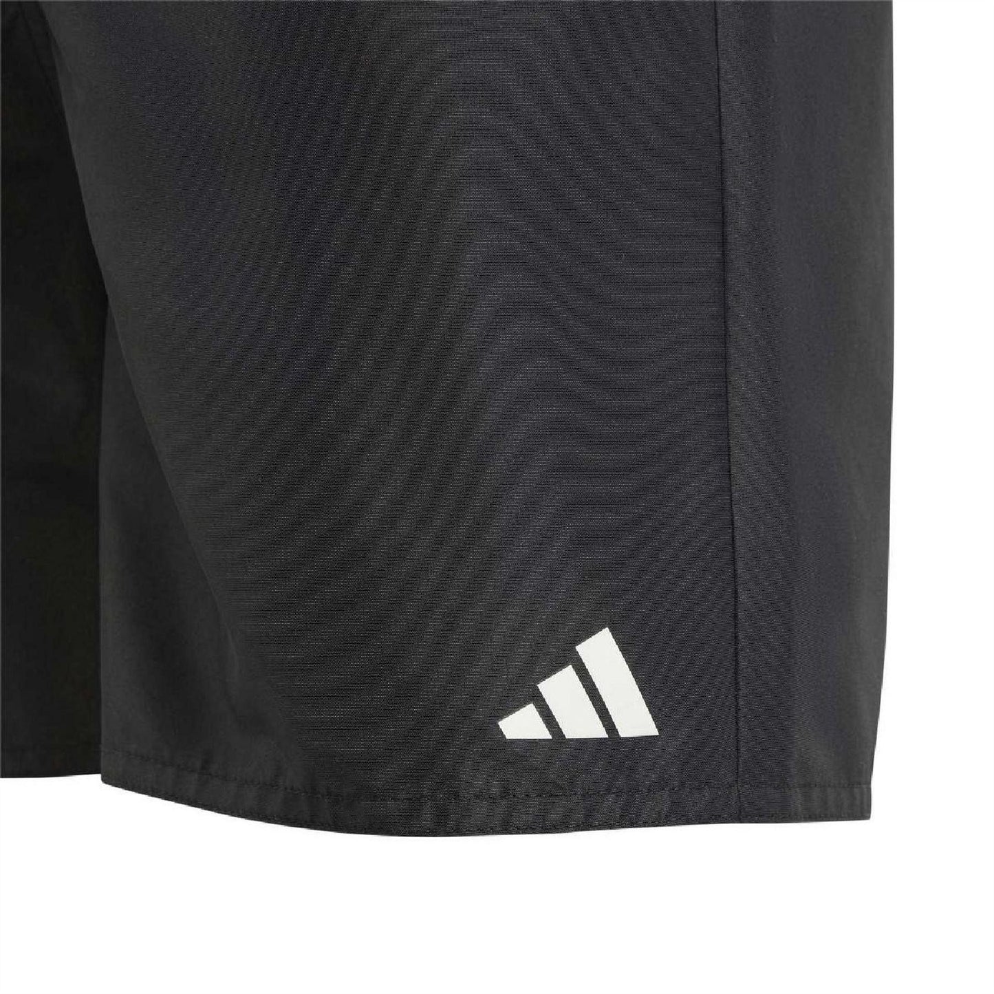 Black - Side - Adidas Boys Logo Swim Shorts