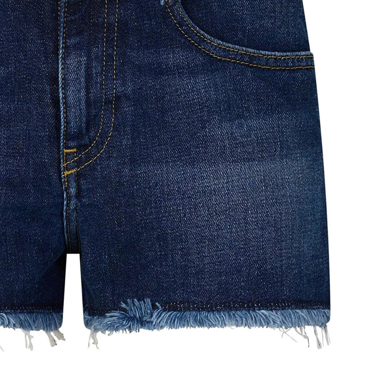 Blue Denim - Lifestyle - Diesel Womens-Ladies De-Rifty-Out Calzoncini Denim Distressed Shorts