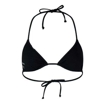 Black - Back - Roxy Womens-Ladies Triangle Cups Bikini Top