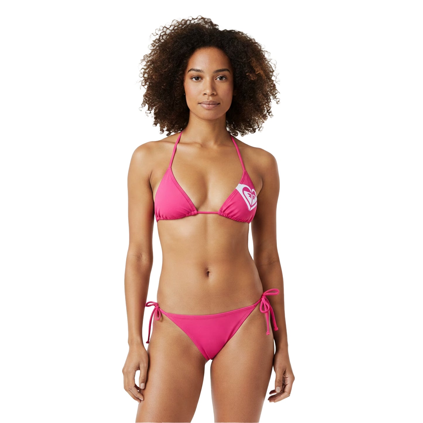 Cabaret - Front - Roxy Womens-Ladies Triangle Cups Bikini Top