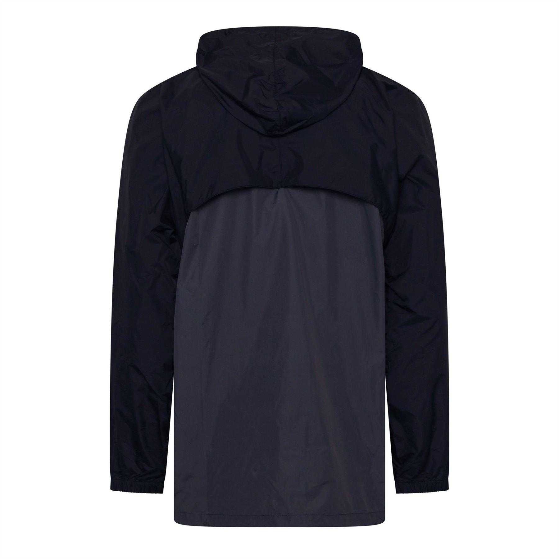 Black - Back - Patrick Mens Classic Hooded Cagoule