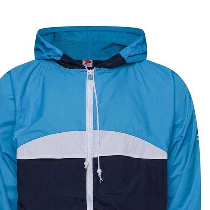 Blue - Side - Patrick Mens Classic Hooded Cagoule