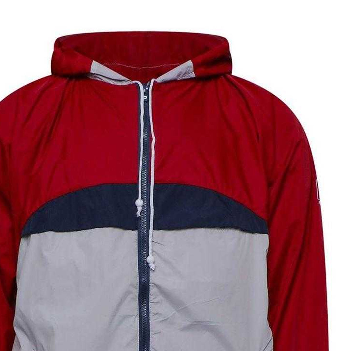 Red - Side - Patrick Mens Classic Hooded Cagoule