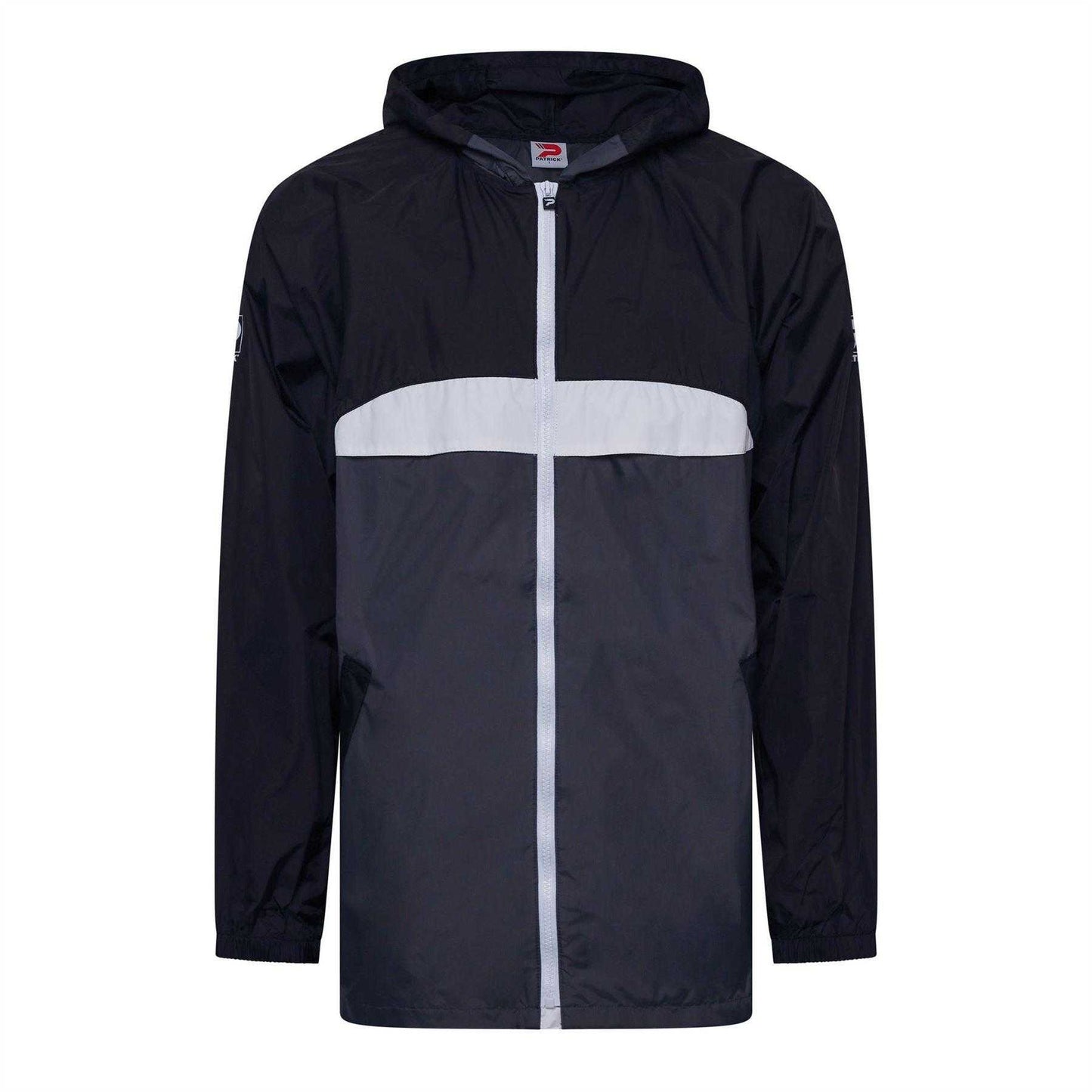 Black - Front - Patrick Mens Classic Hooded Cagoule