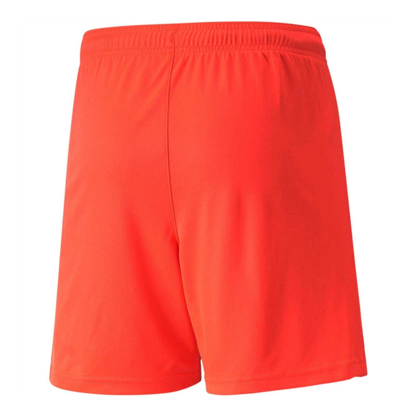 Classic Red-Black - Back - Puma Childrens-Kids Team Liga Football Shorts