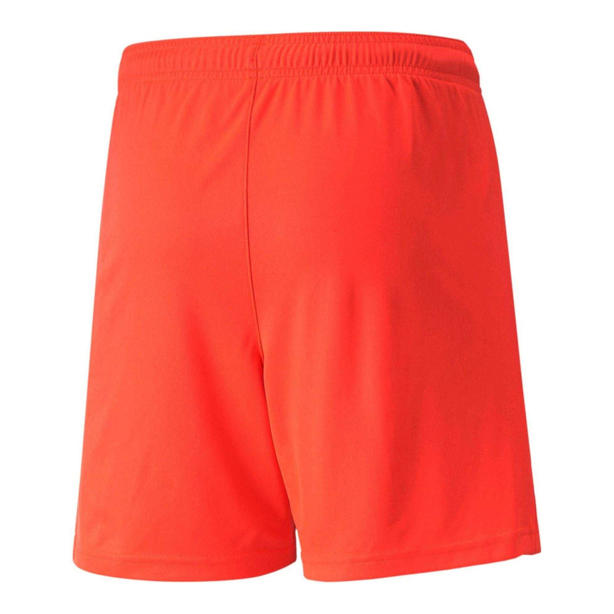 Classic Red-Black - Back - Puma Childrens-Kids Team Liga Football Shorts