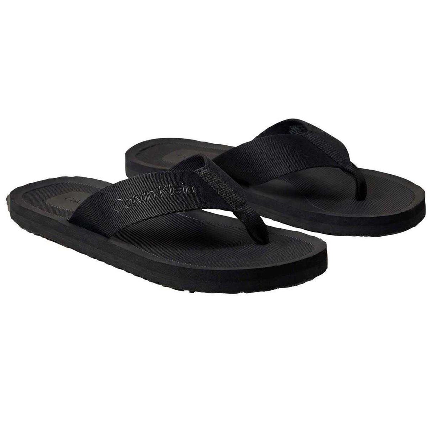Triple Black - Lifestyle - Calvin Klein Mens Flip Flops