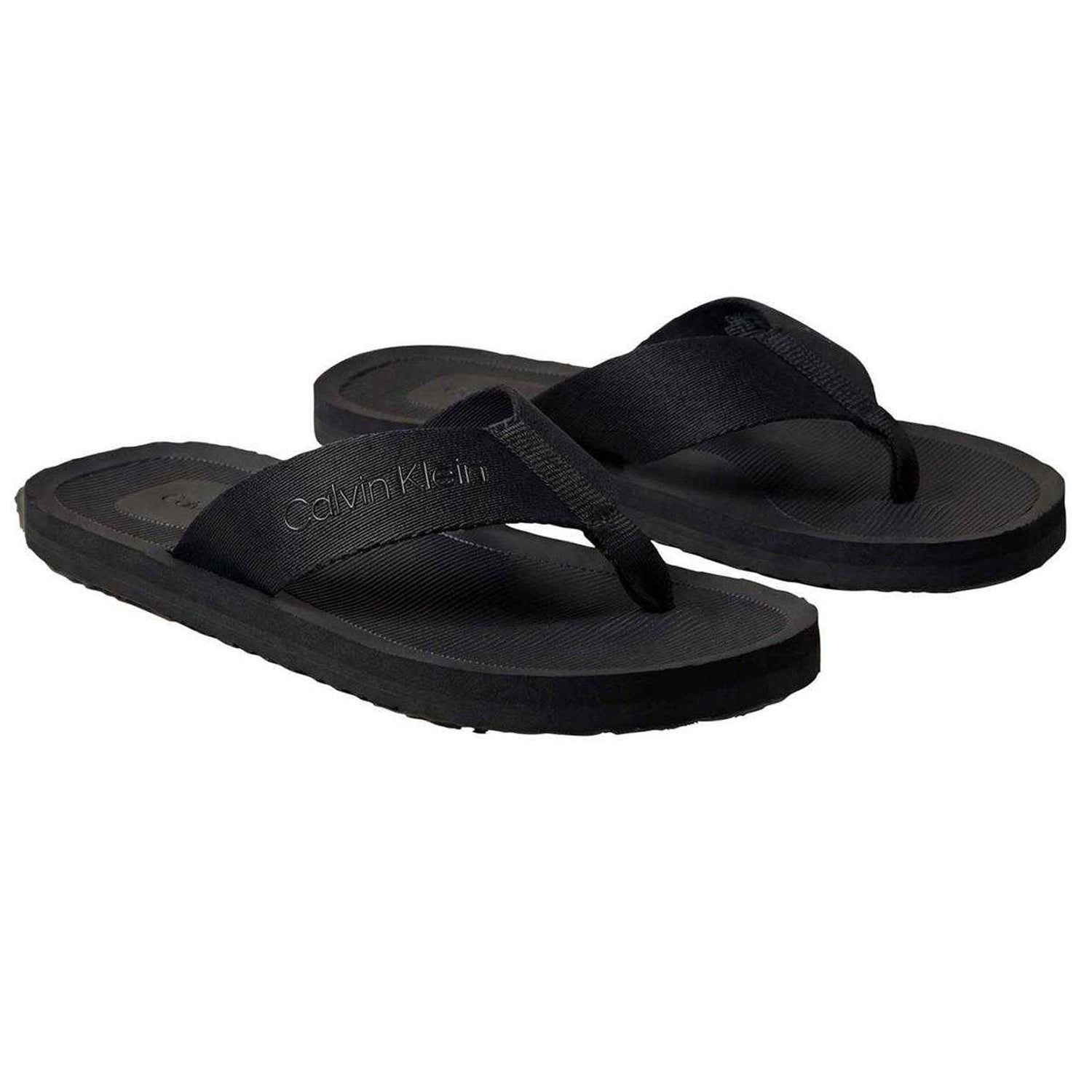 Triple Black - Lifestyle - Calvin Klein Mens Flip Flops