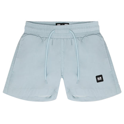 Cloud - Front - Weekend Offender Boys Badge Swim Shorts
