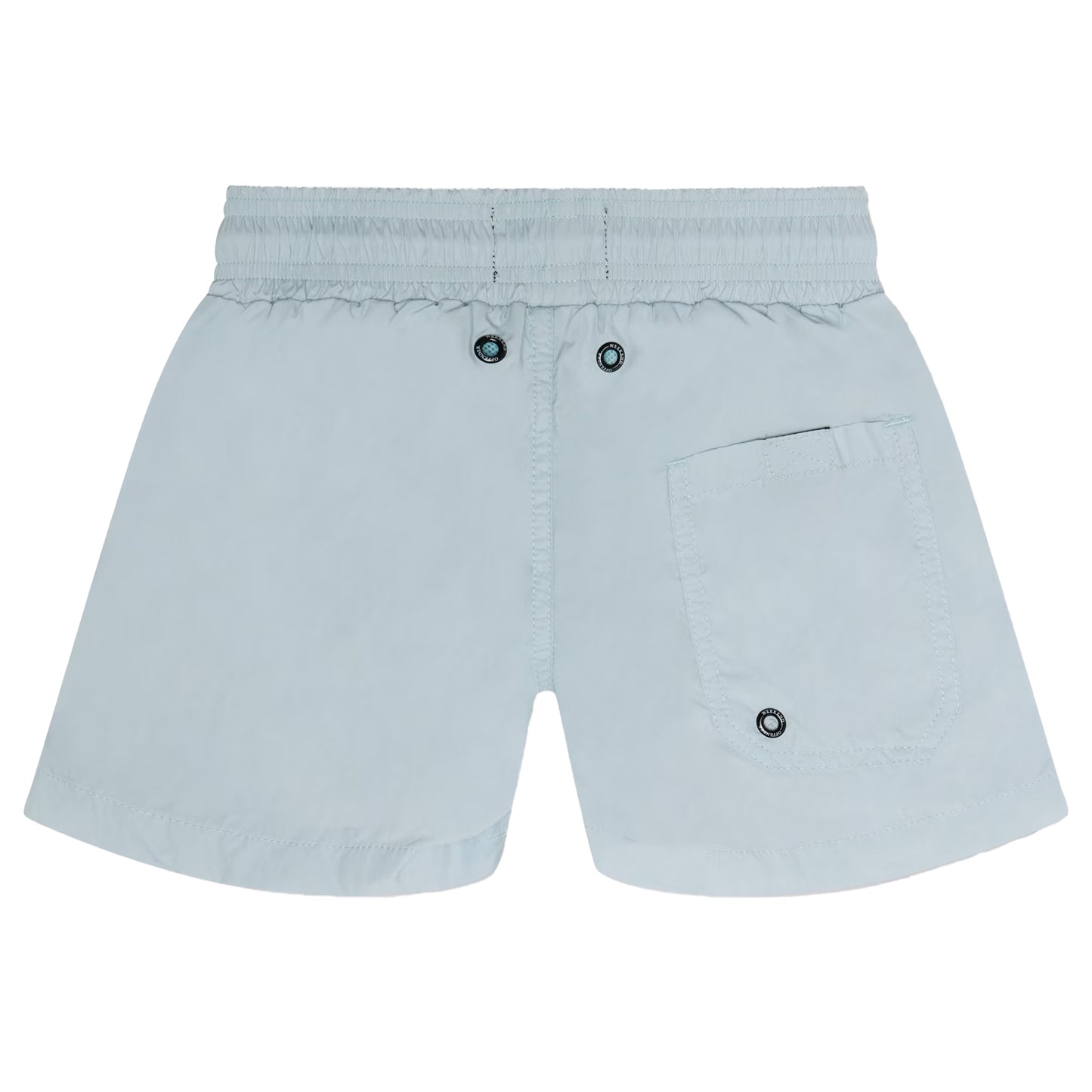 Cloud - Back - Weekend Offender Boys Badge Swim Shorts