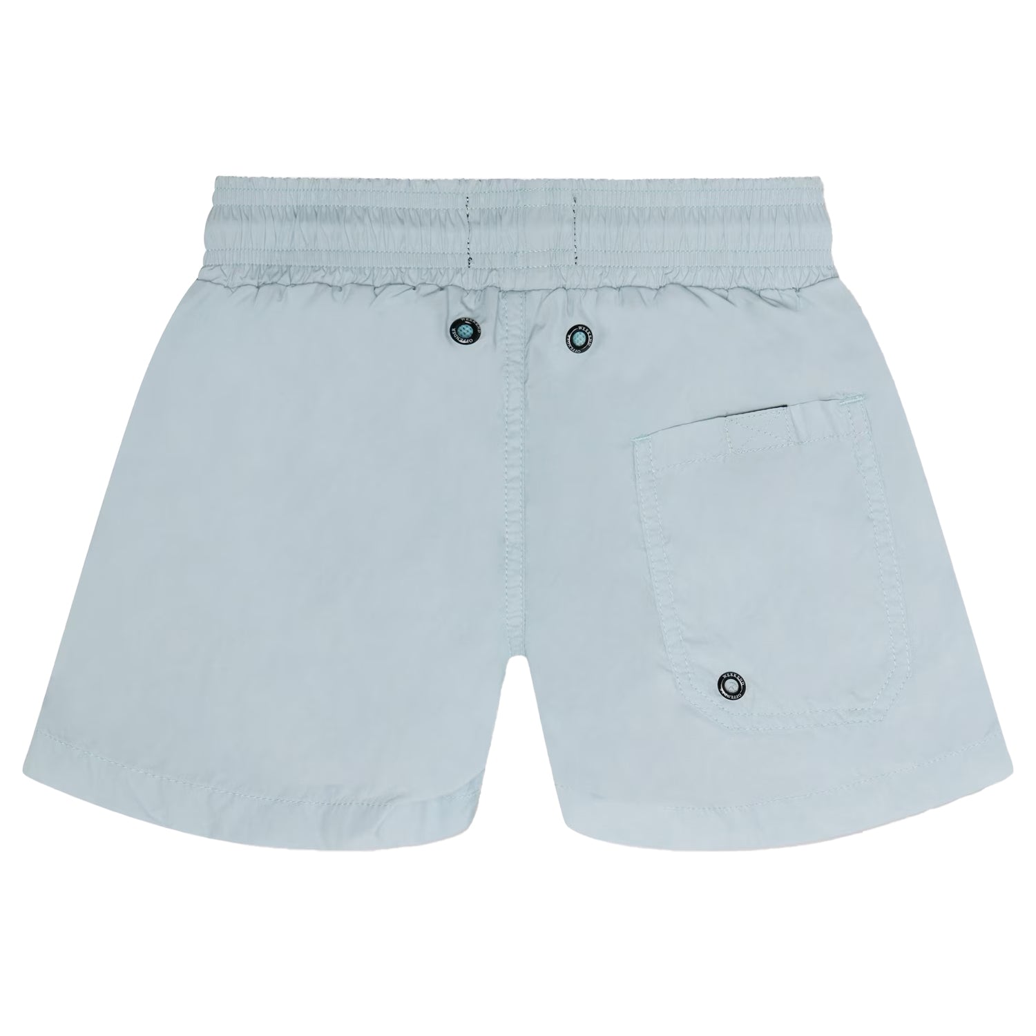 Cloud - Back - Weekend Offender Boys Badge Swim Shorts
