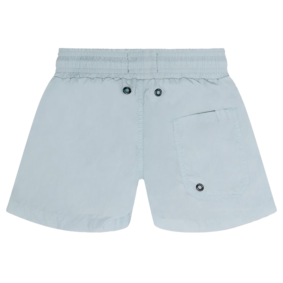 Cloud - Back - Weekend Offender Boys Badge Swim Shorts