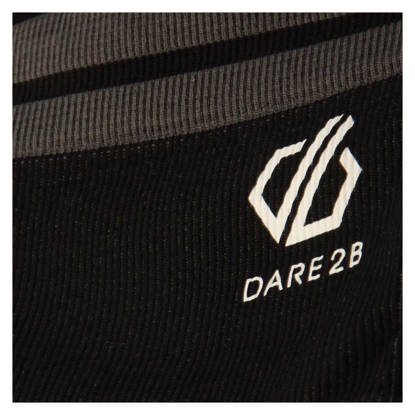 Black-Grey - Side - Dare 2B Womens-Ladies Dont Sweat It Swim Briefs