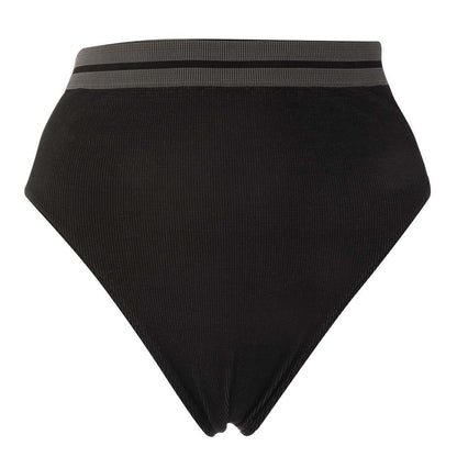 Black-Grey - Front - Dare 2B Womens-Ladies Dont Sweat It Swim Briefs