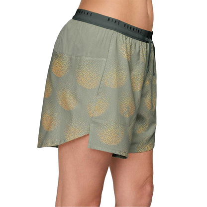 Jade Green - Side - Nike Mens Performance Abstract Running Shorts